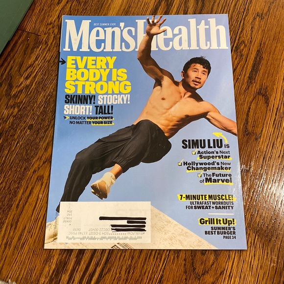 Men’s Health Other - Men’s Health Magazine - June 2021 - Simu Liu marvel mens fitness